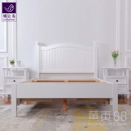 【武漢原木家具工廠直銷錦云鳥美式實木兒童床現代簡約兒童】-